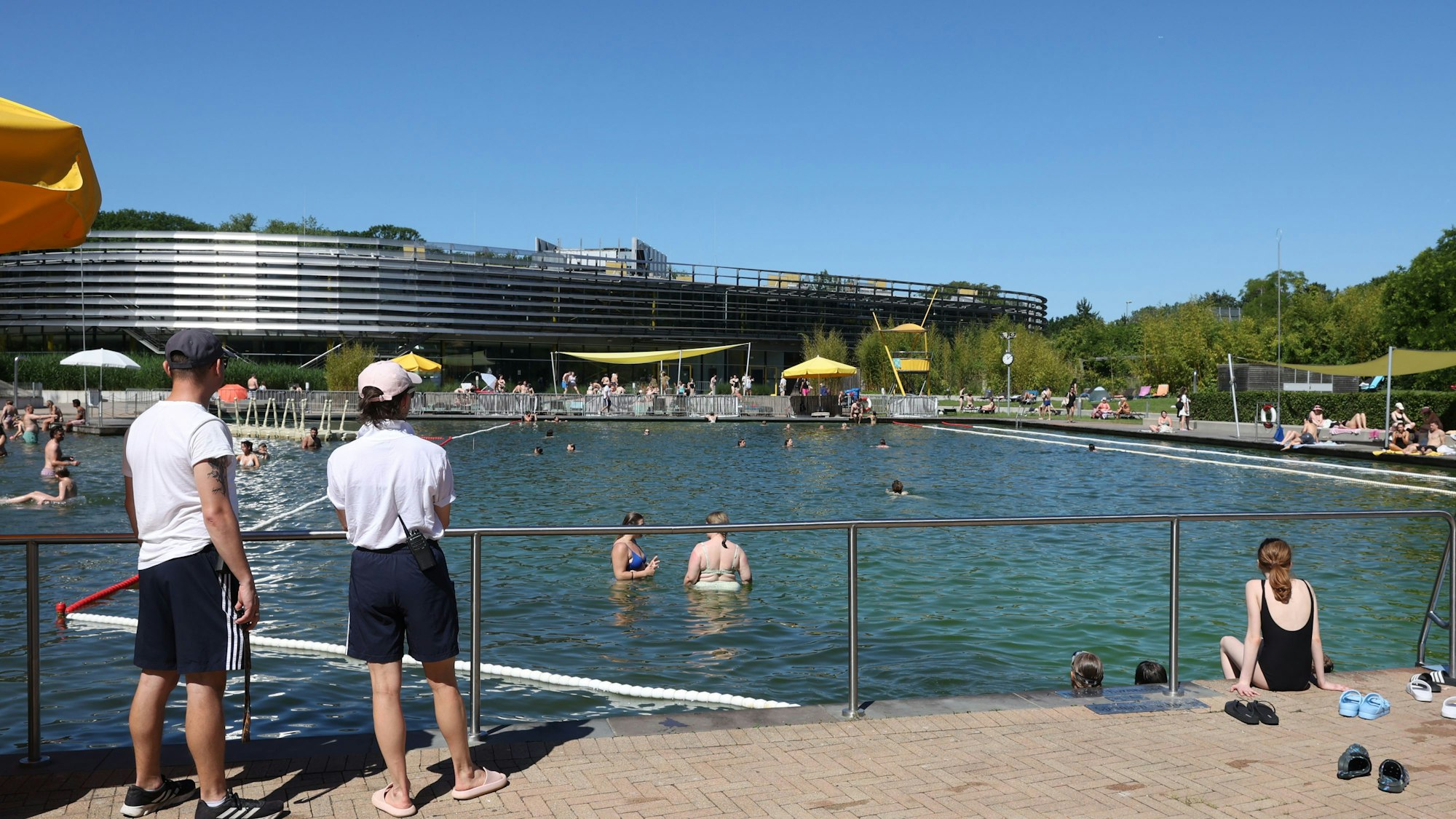 Freibadtag im Lentpark.oyert