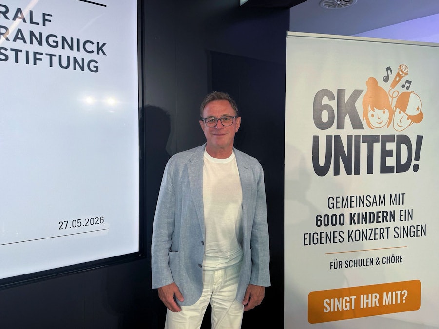 ÖFB-Teamchef Ralf Rangnick engagiert sich bei Bildungsprojekten