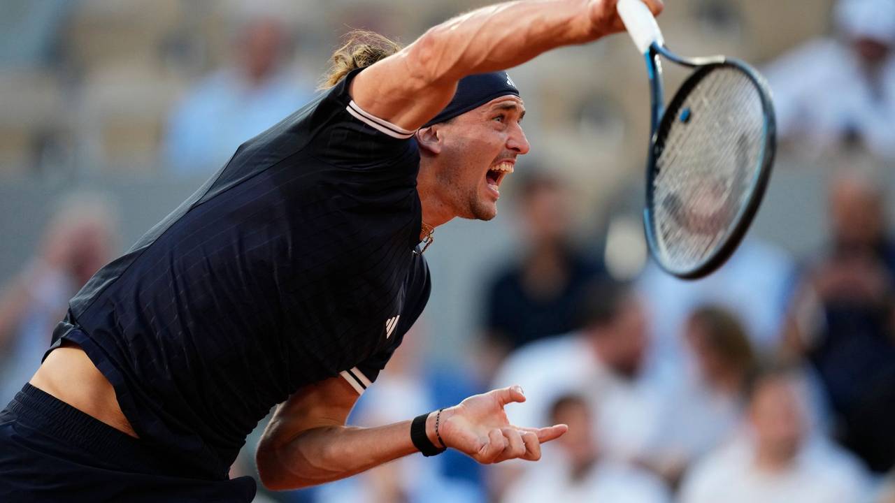 Auf seinen Aufschlag war mal wieder Verlass: Alexander Zverev.