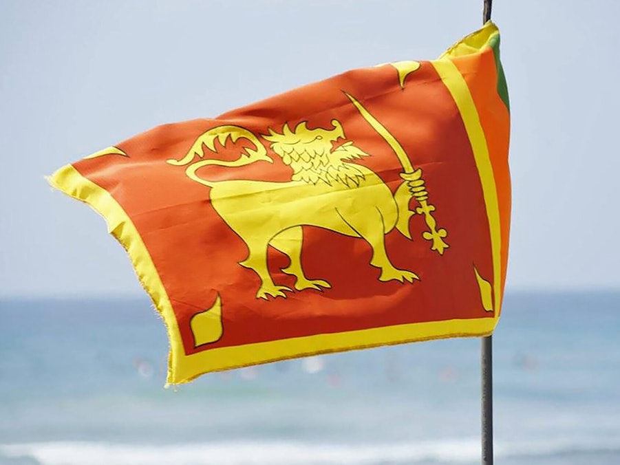 Flagge Sri Lankas