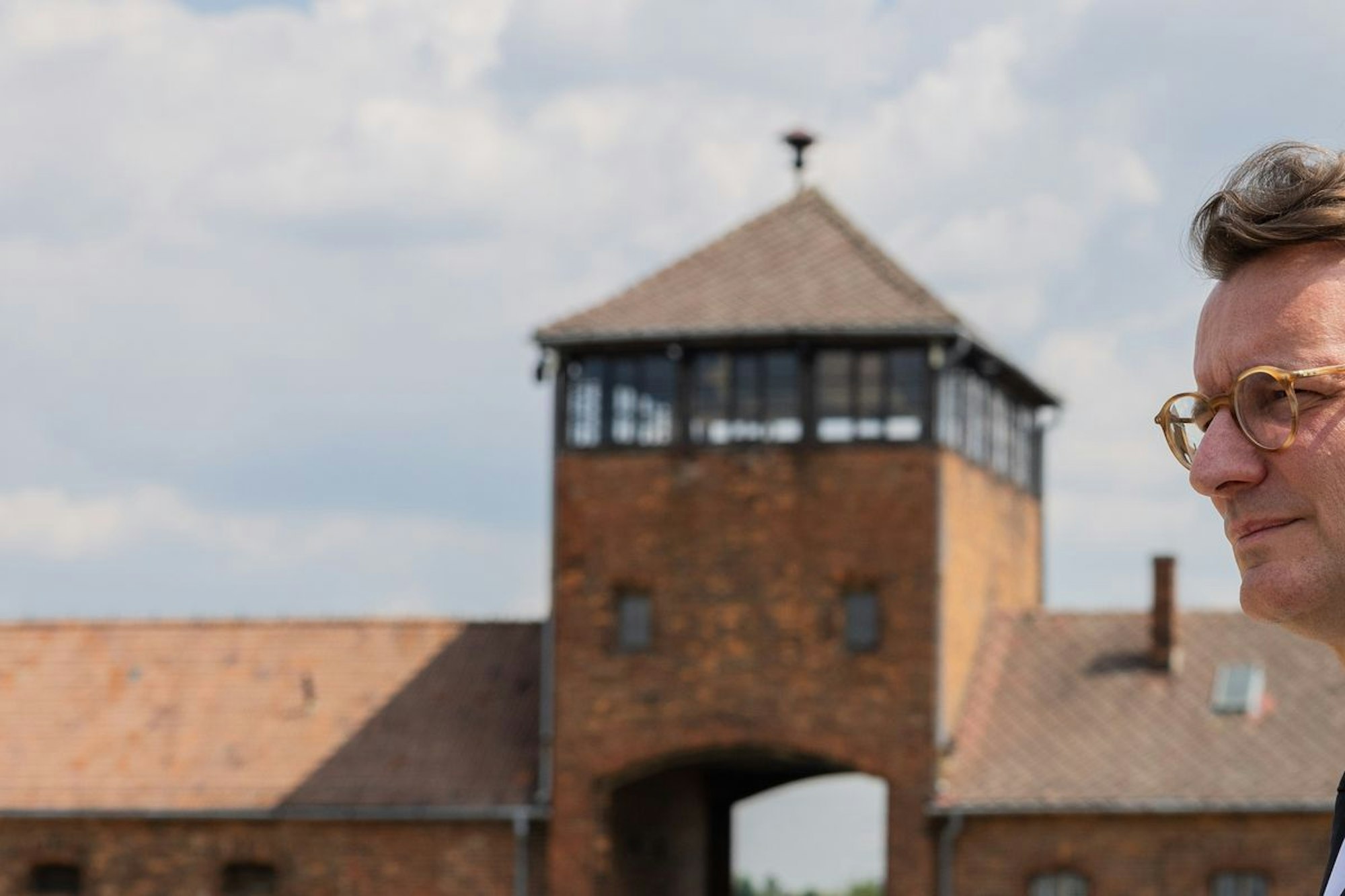 Ministerpräsident Wüst in Auschwitz