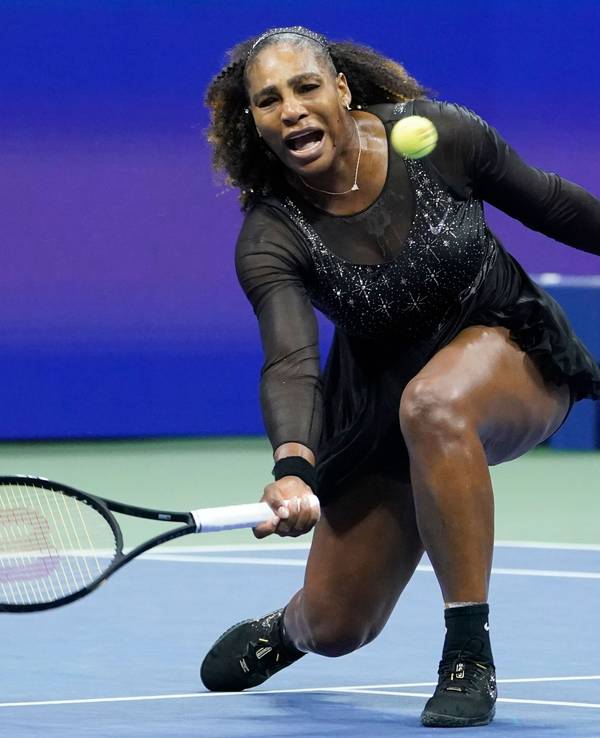Tennis-Legende Serena Williams auf dem Court