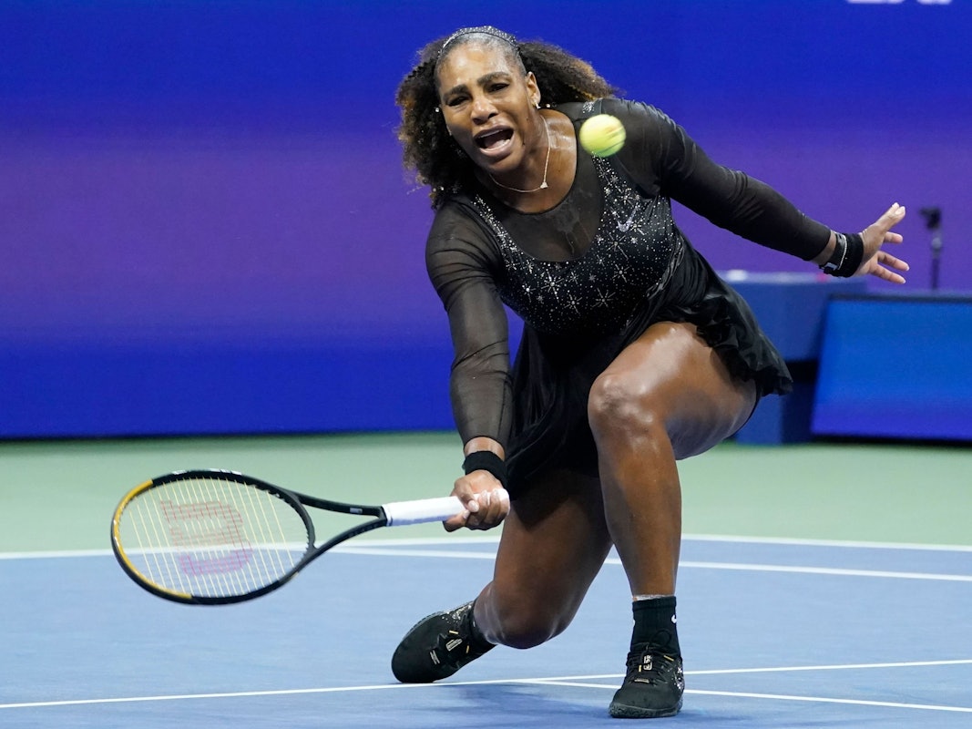 Tennis-Legende Serena Williams auf dem Court