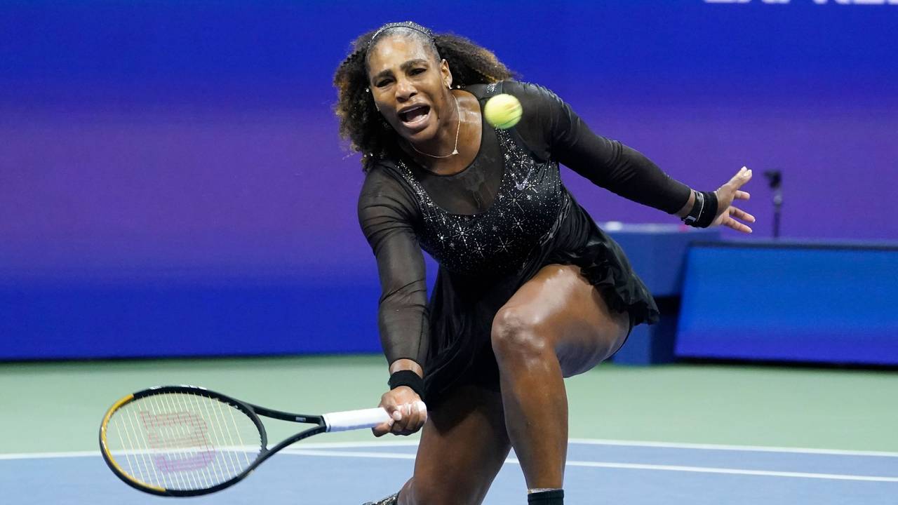 Tennis-Legende Serena Williams auf dem Court