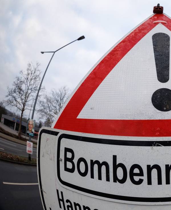 Bombenfund in Düsseldorf
