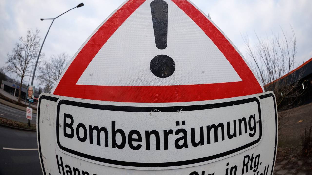 Bombenfund in Düsseldorf