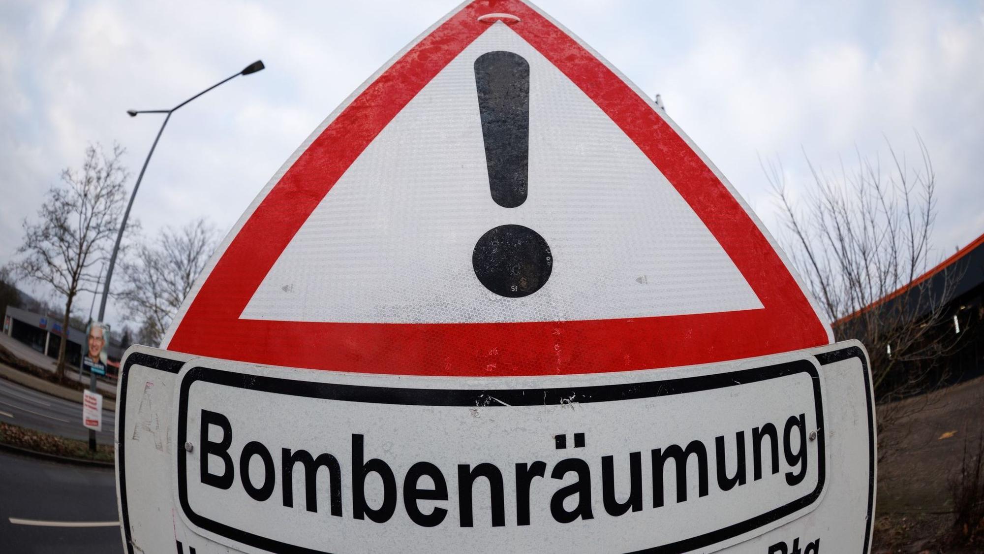 Bombenfund in Düsseldorf