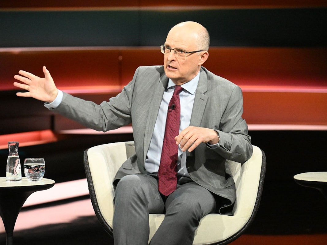 Russland-Experte Andrey Gurkow meinte bei Markus Lanz: „Jetzt ist der Krieg nach Moskau gekommen.“ (Bild: ZDF / Cornelia Lehmann)