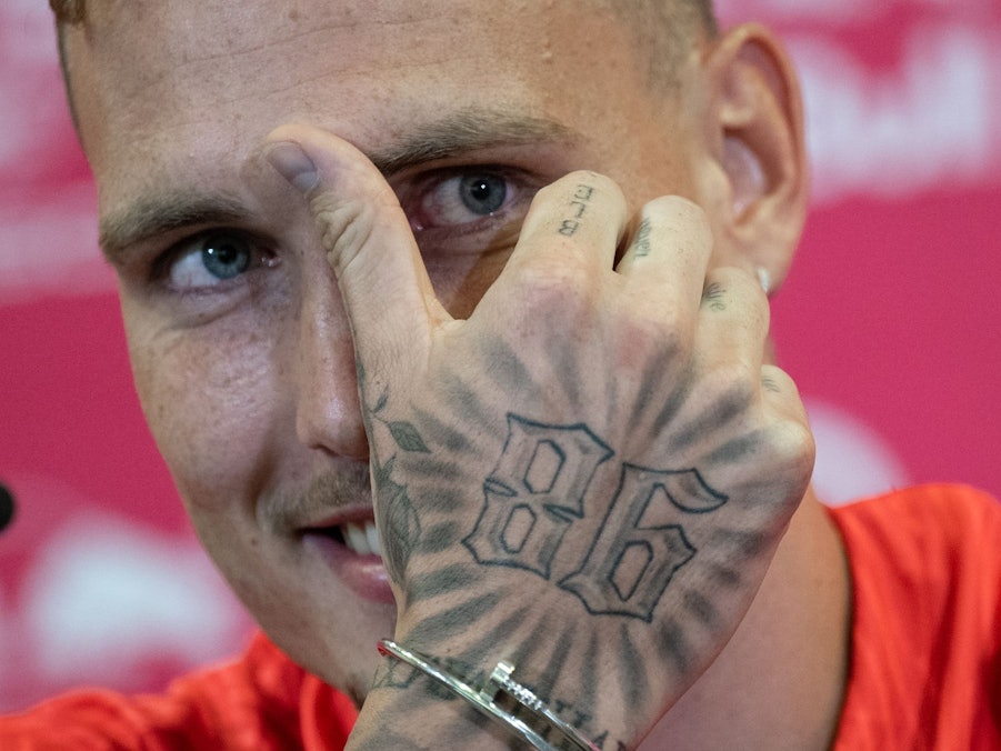 David Raum liebt Tattoos. (Archivbild)