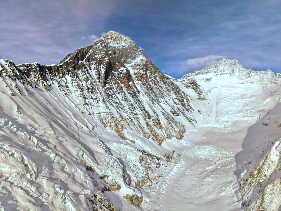Bergsteiger am Mount Everest