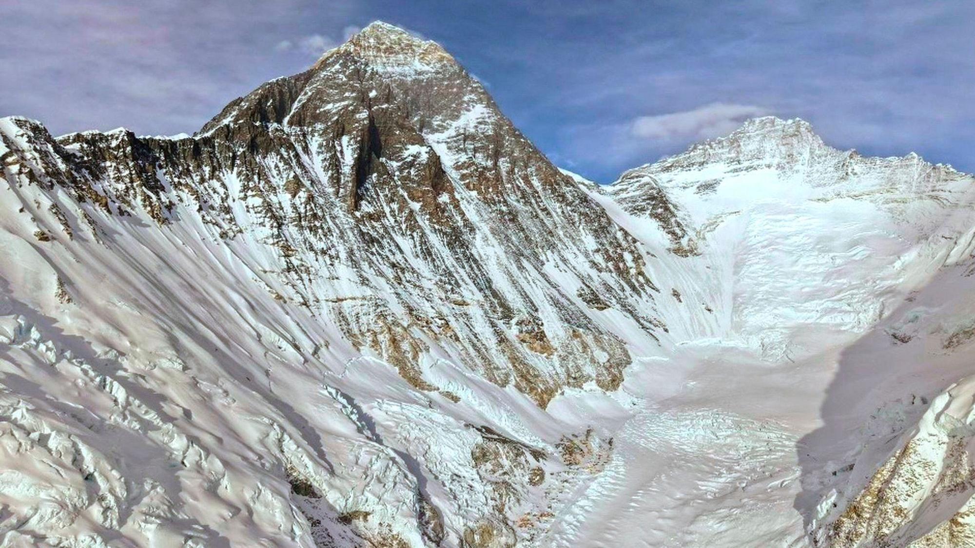 Bergsteiger am Mount Everest