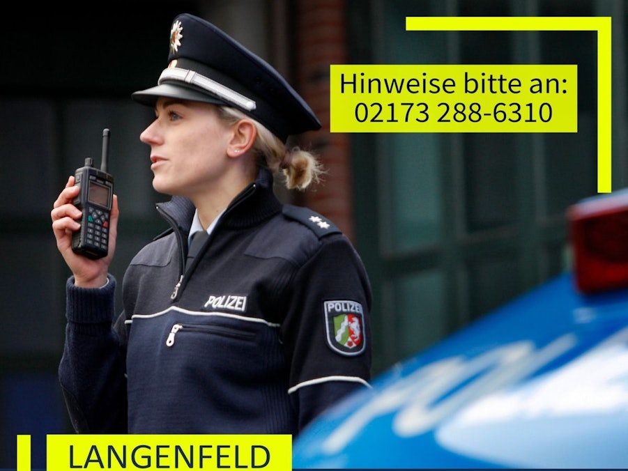 Eine Seniorin wurde in Langenfeld beraubt.