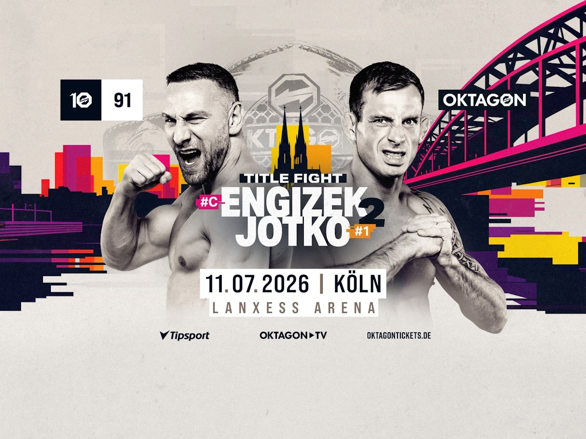ENGIZEK VS. JOTKO 2 – OKTAGON 91 live in Köln.