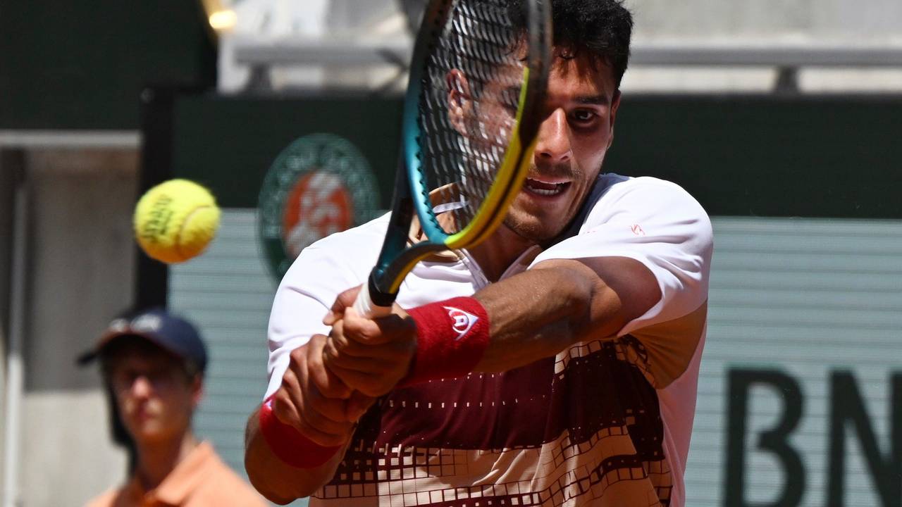 Daniel Vallejo beim Match gegen Moïse Kouamé