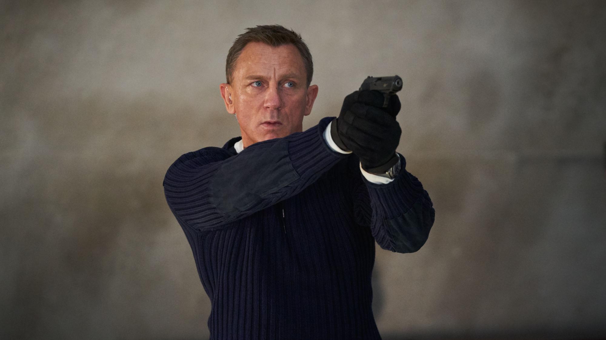 Daniel Craig als James Bond.