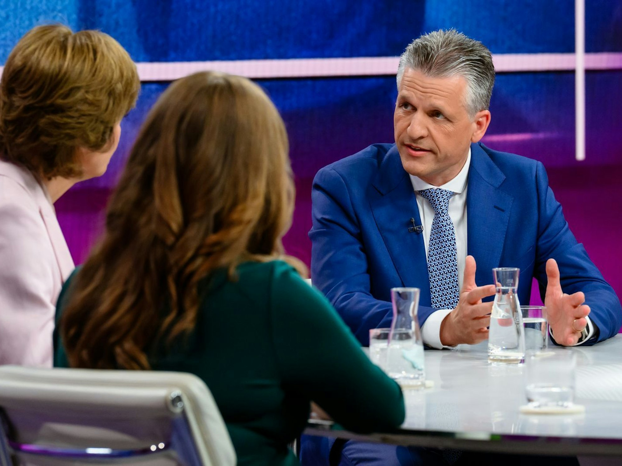 Thorsten Frei wand sich um Antworten. (Bild: ZDF/Svea Pietschmann)