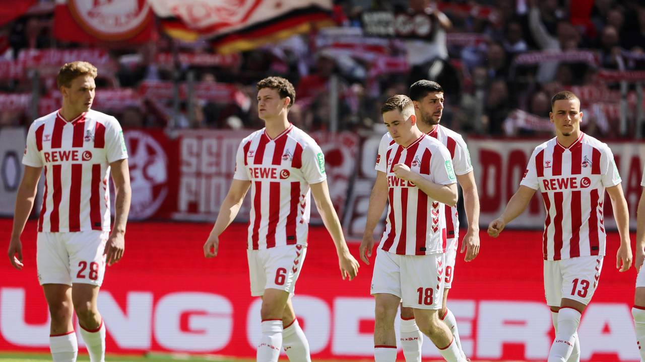 Die Profis des 1. FC Köln auf dem Platz.