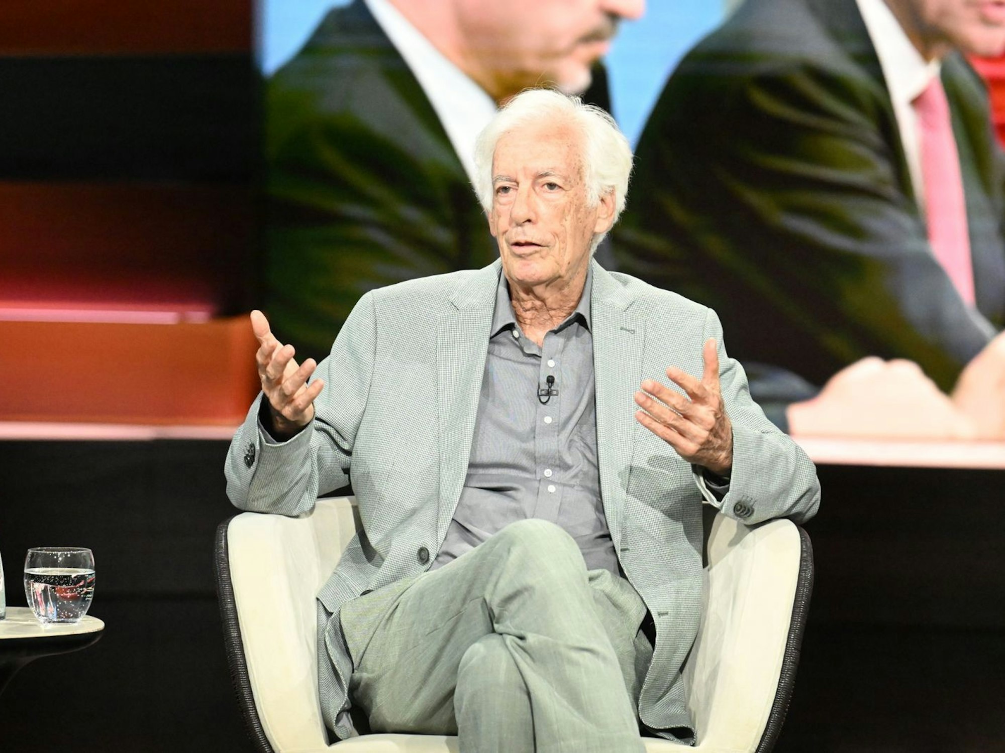 Der israelische Historiker Moshe Zimmermann bezeichnete die Regierung von Benjamin Netanjahu als „rechtsextreme Regierung par excellence“. (Bild: ZDF / Cornelia Lehmann)
