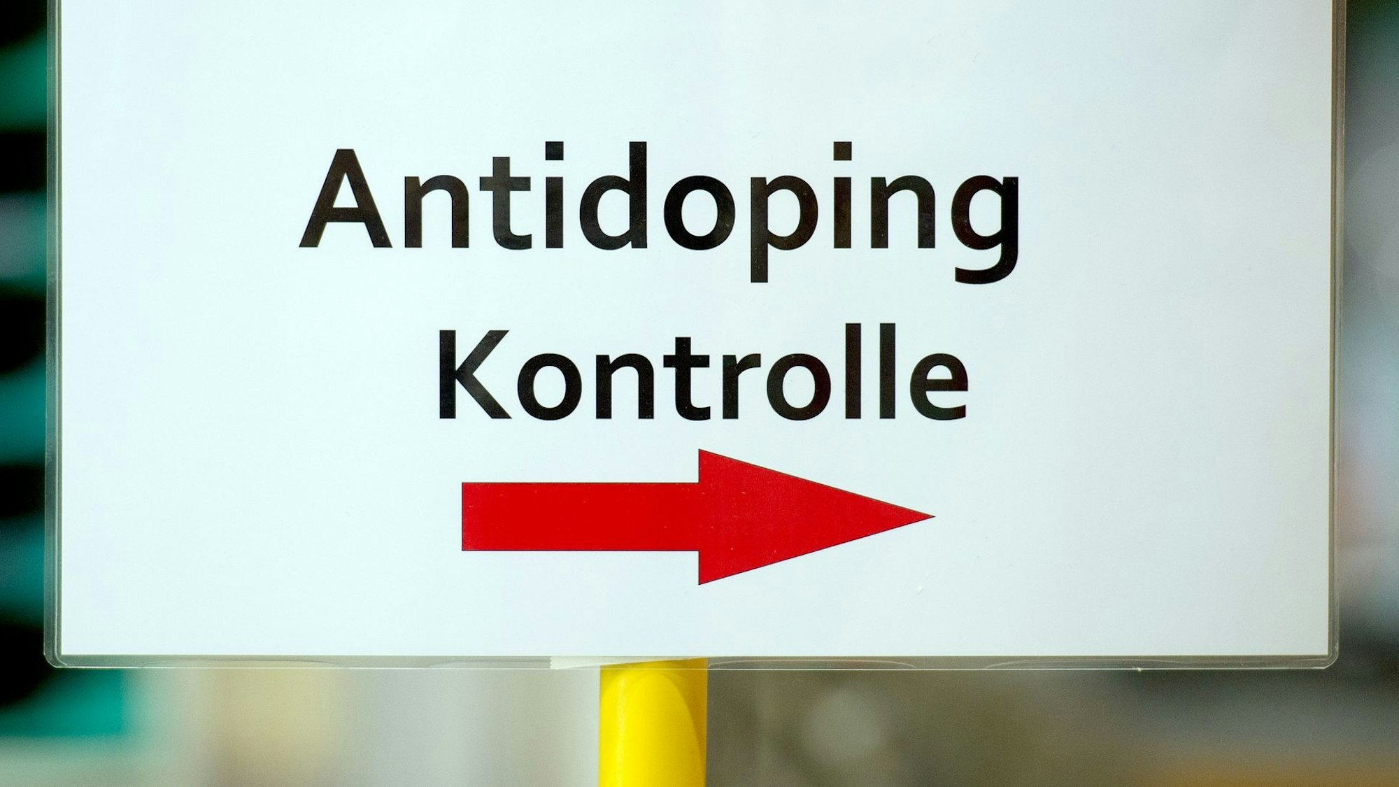 Antidoping-Kontrolle