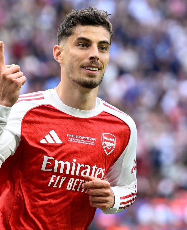 Torjubel bei Kai Havertz.