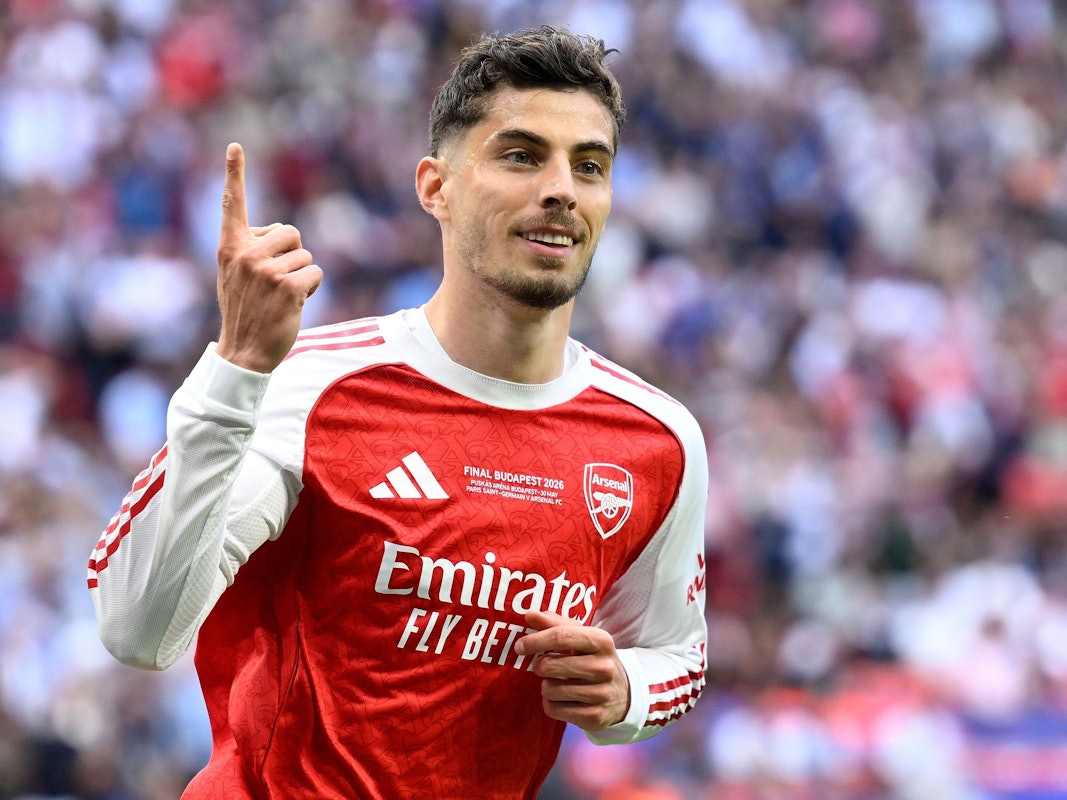 Torjubel bei Kai Havertz.