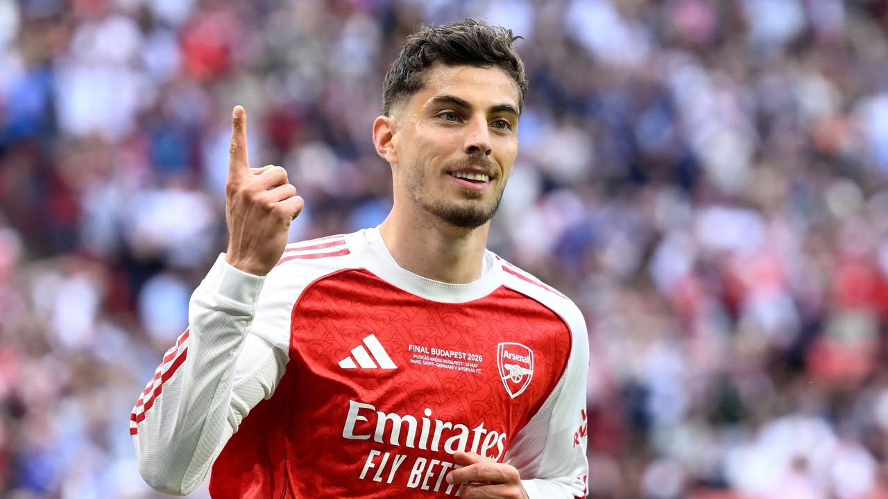 Torjubel bei Kai Havertz.