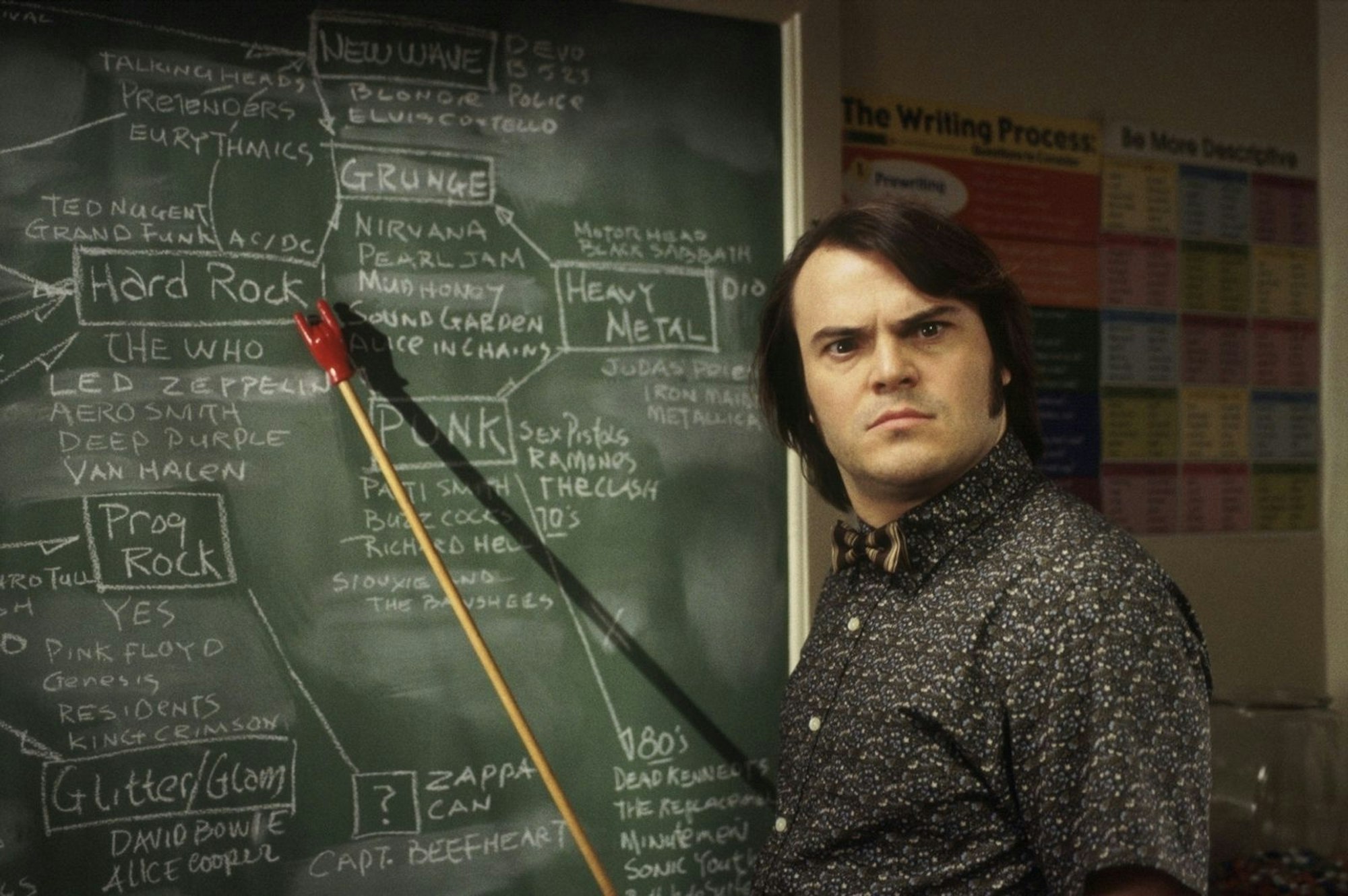 Dewey (Jack Black) sei Dank: Von nun an stehen Headbangen, Rockgeschichte und lässiges Auftreten auf dem Stundenplan. (Bild: Paramount Pictures)