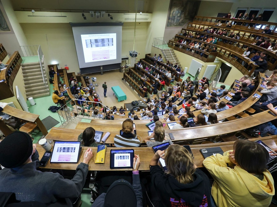 Hörsaal an der Uni Leipzig (Symbolbild)