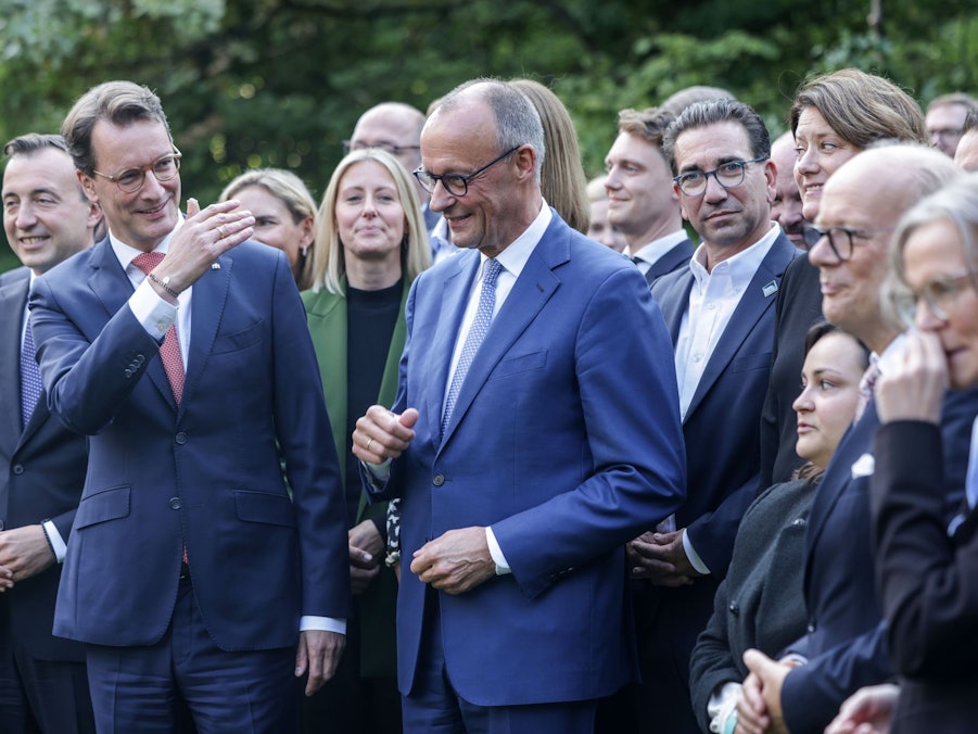 Hendrik Wüst und Friedrich Merz