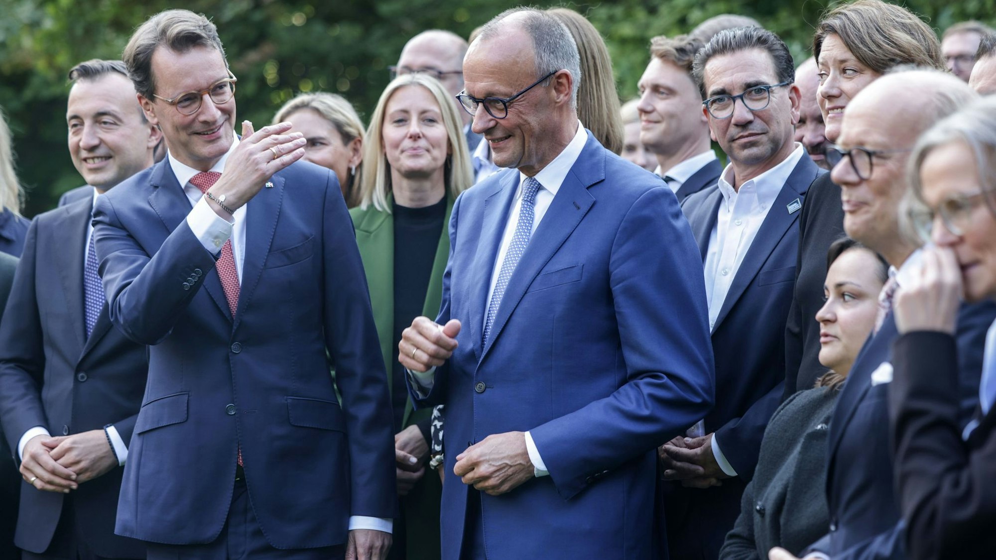 Hendrik Wüst und Friedrich Merz