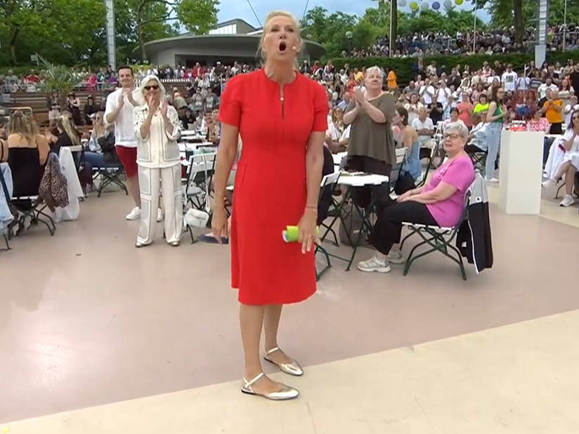 Der Fernsehgarten musste am Sonntag (31. Mai) mit deutlicher Verspätung starten.
