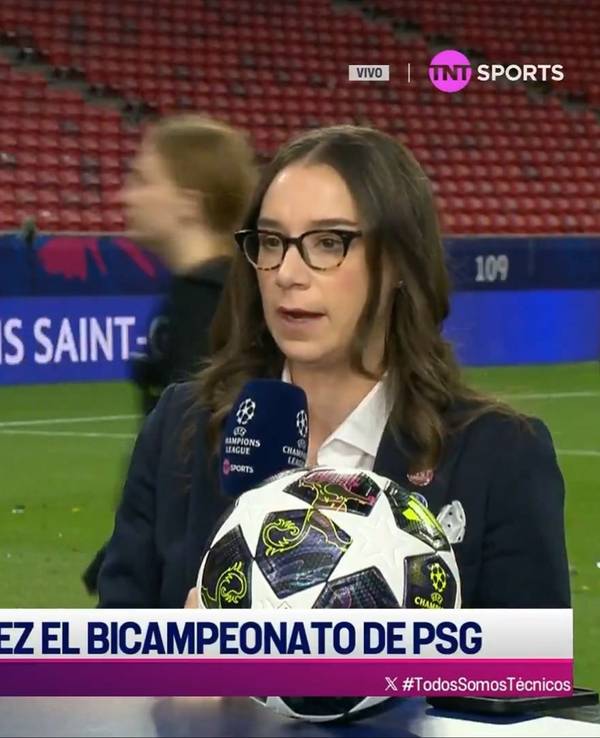 Nachberichte bei TNT Sports México mit Moderatorin Miroslava Montemayor und Kommentatorin Majo González.