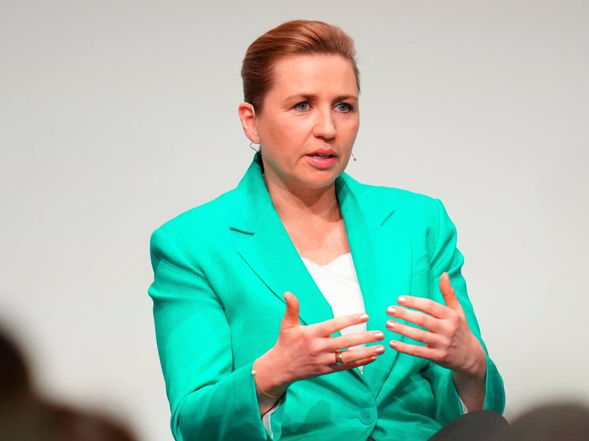 Dänemarks geschäftsführende Ministerpräsidentin Frederiksen