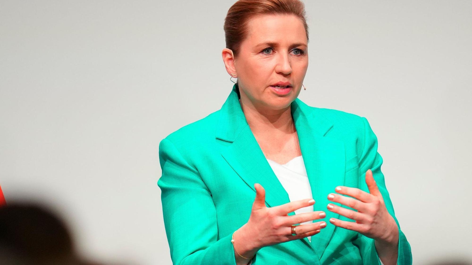 Dänemarks geschäftsführende Ministerpräsidentin Frederiksen