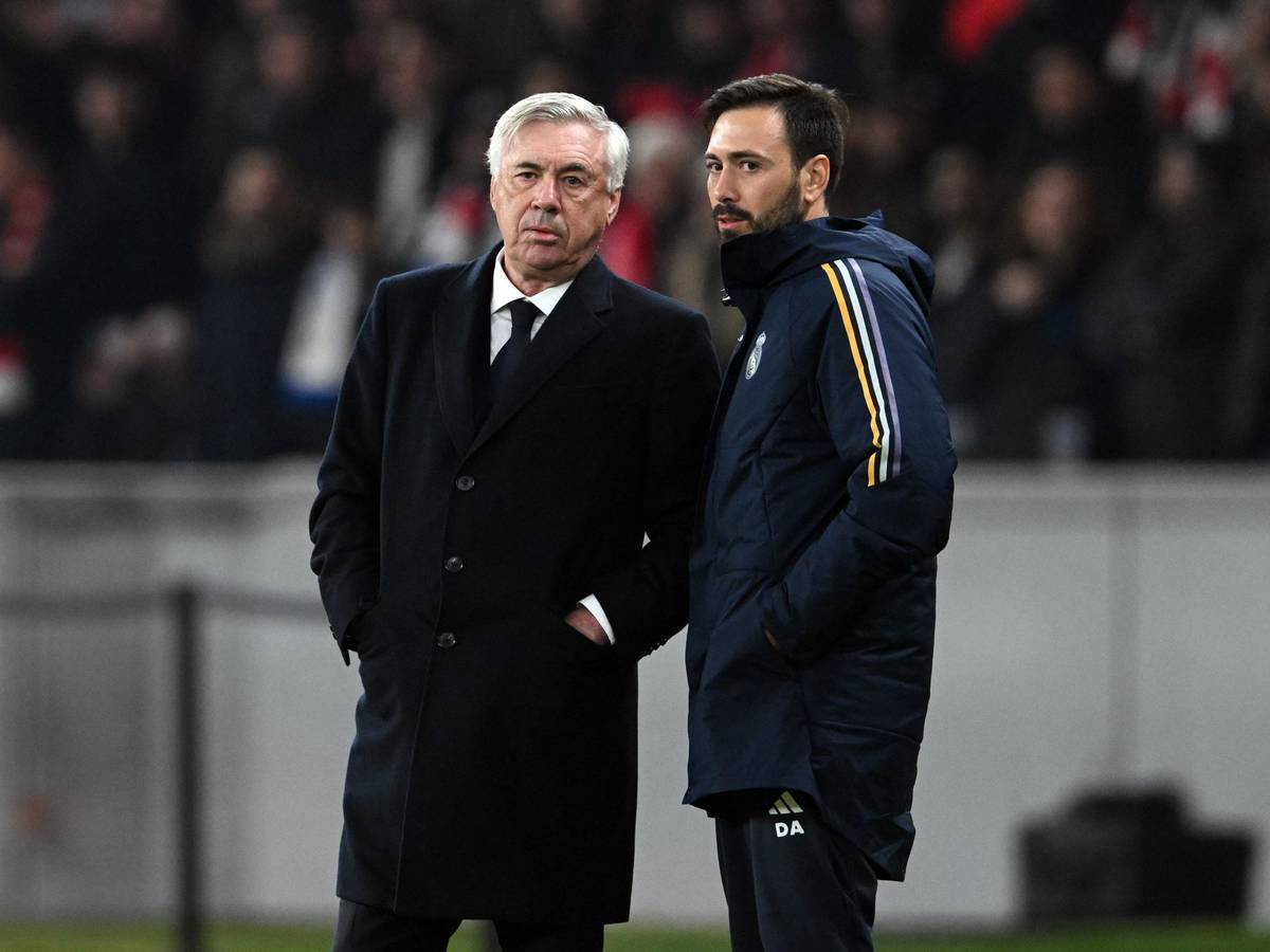 Davide Ancelotti (r) und Carlo Ancelotti
