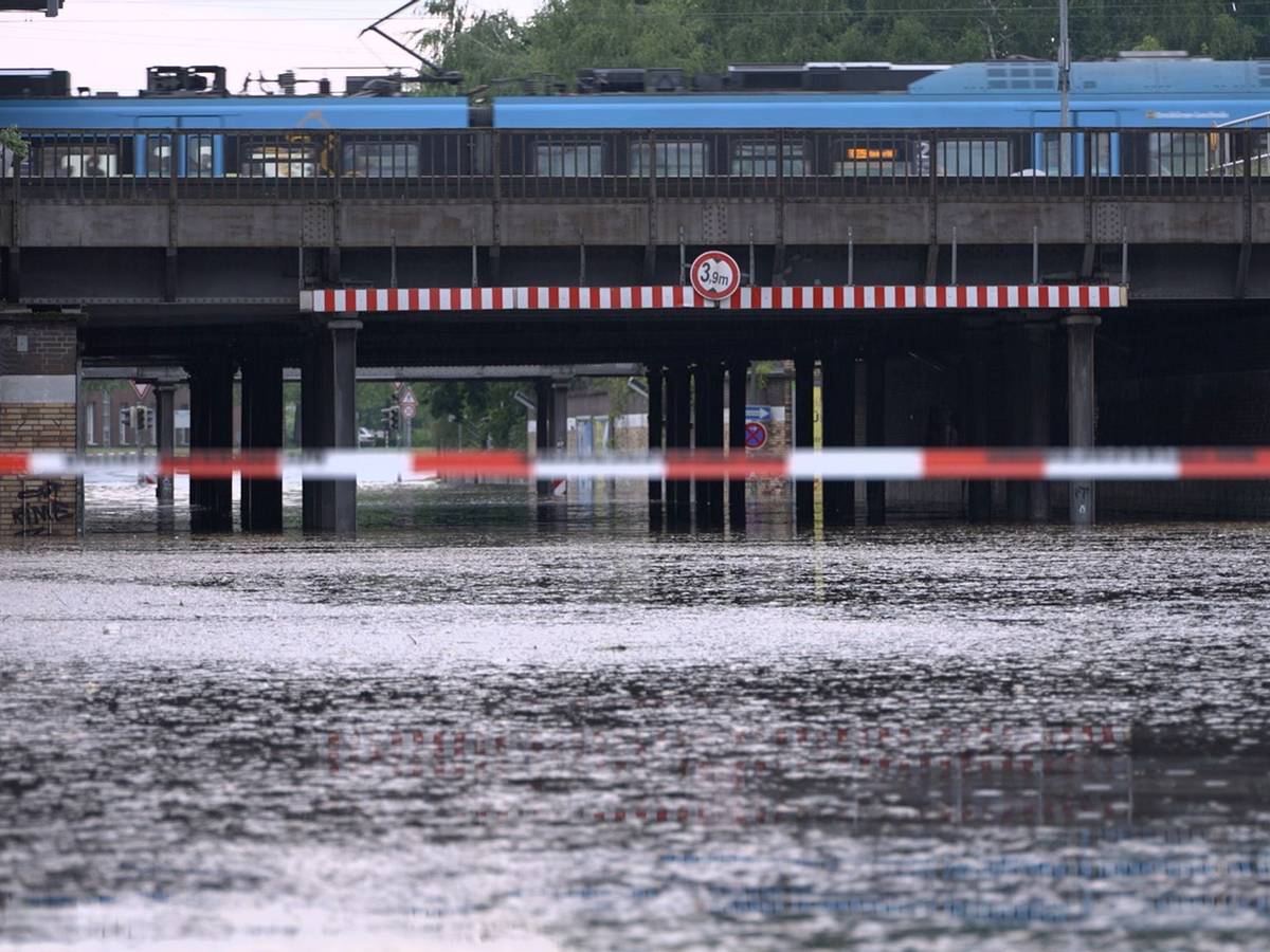 Unwetter in Nordrhein-Westfalen
