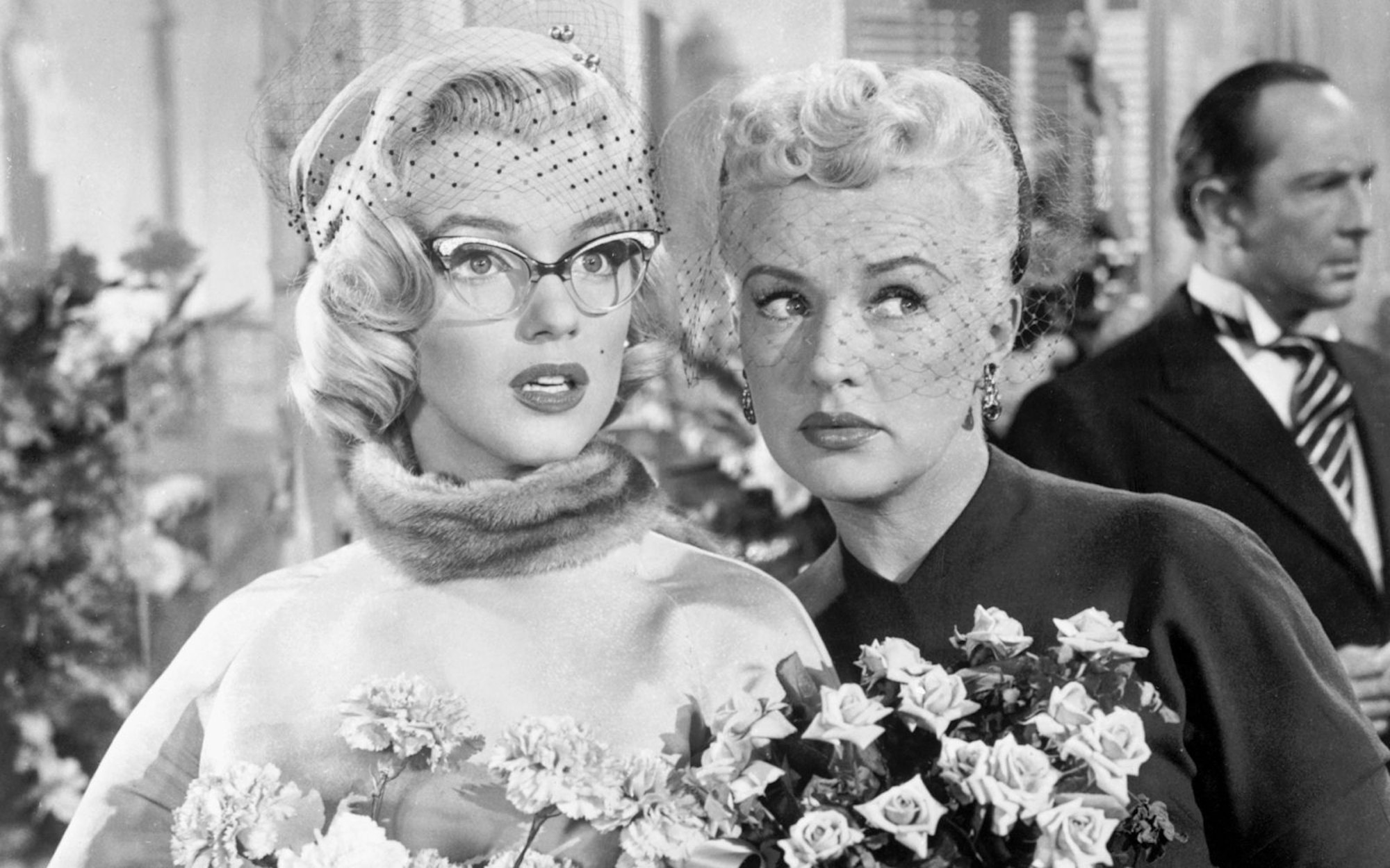 Gemeinsam mit Lauren Bacall und Betty Grable (rechts) glänzte Marilyn Monroe in „Wie angelt man sich einen Millionär?“ (1953) als Comedy-Star. (Bild: Fox)