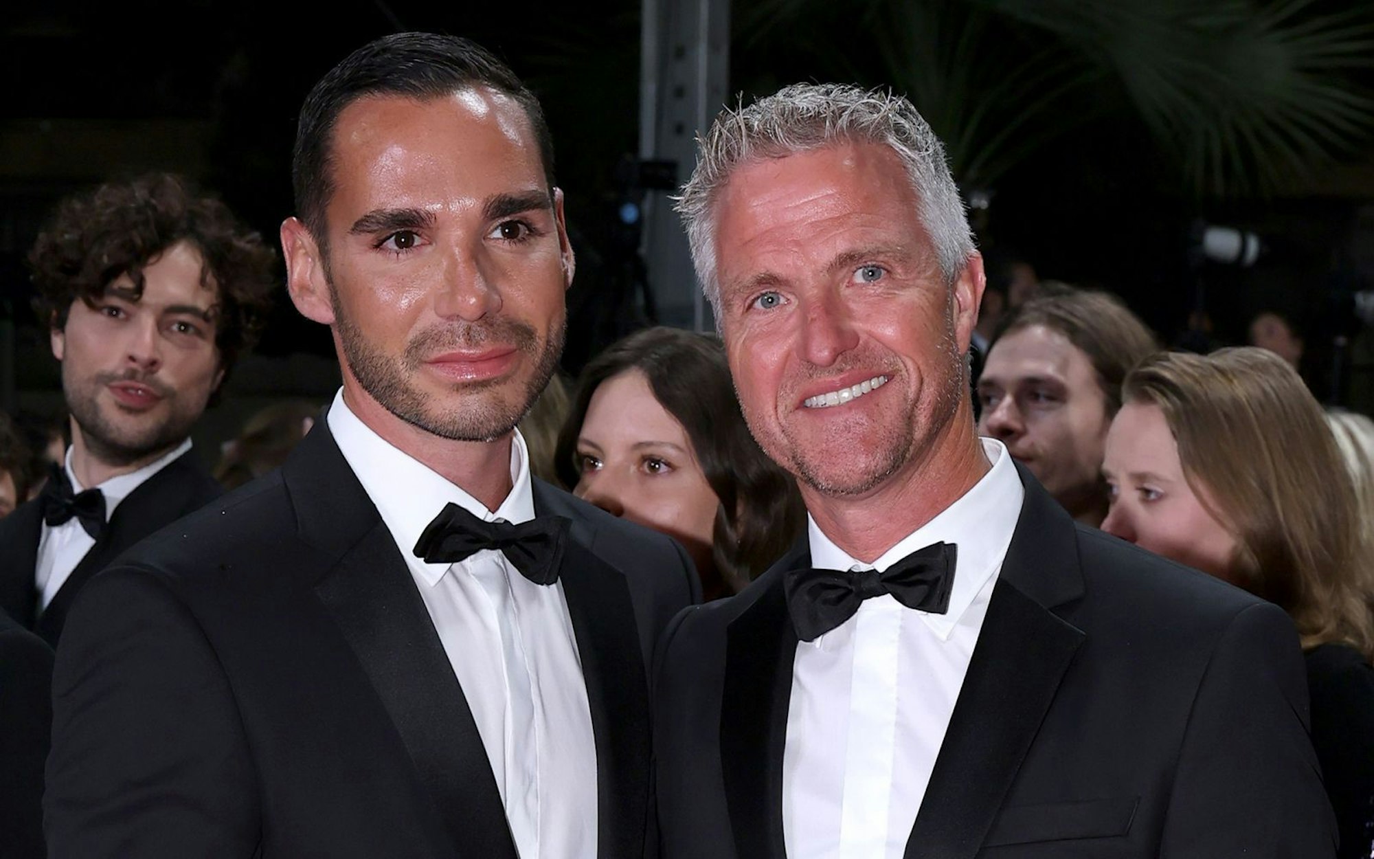 Ralf Schumacher (rechts) und Étienne Bousquet-Cassagne haben am Wochenende geheiratet. (Bild: 2025 Getty Images/Tristan Fewings)
