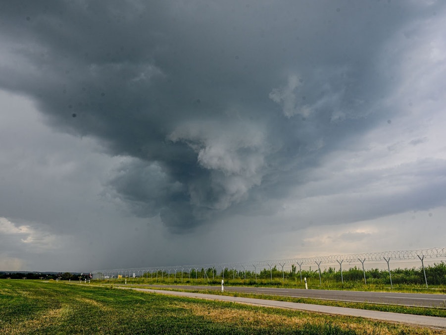 Unwetter in Bayern