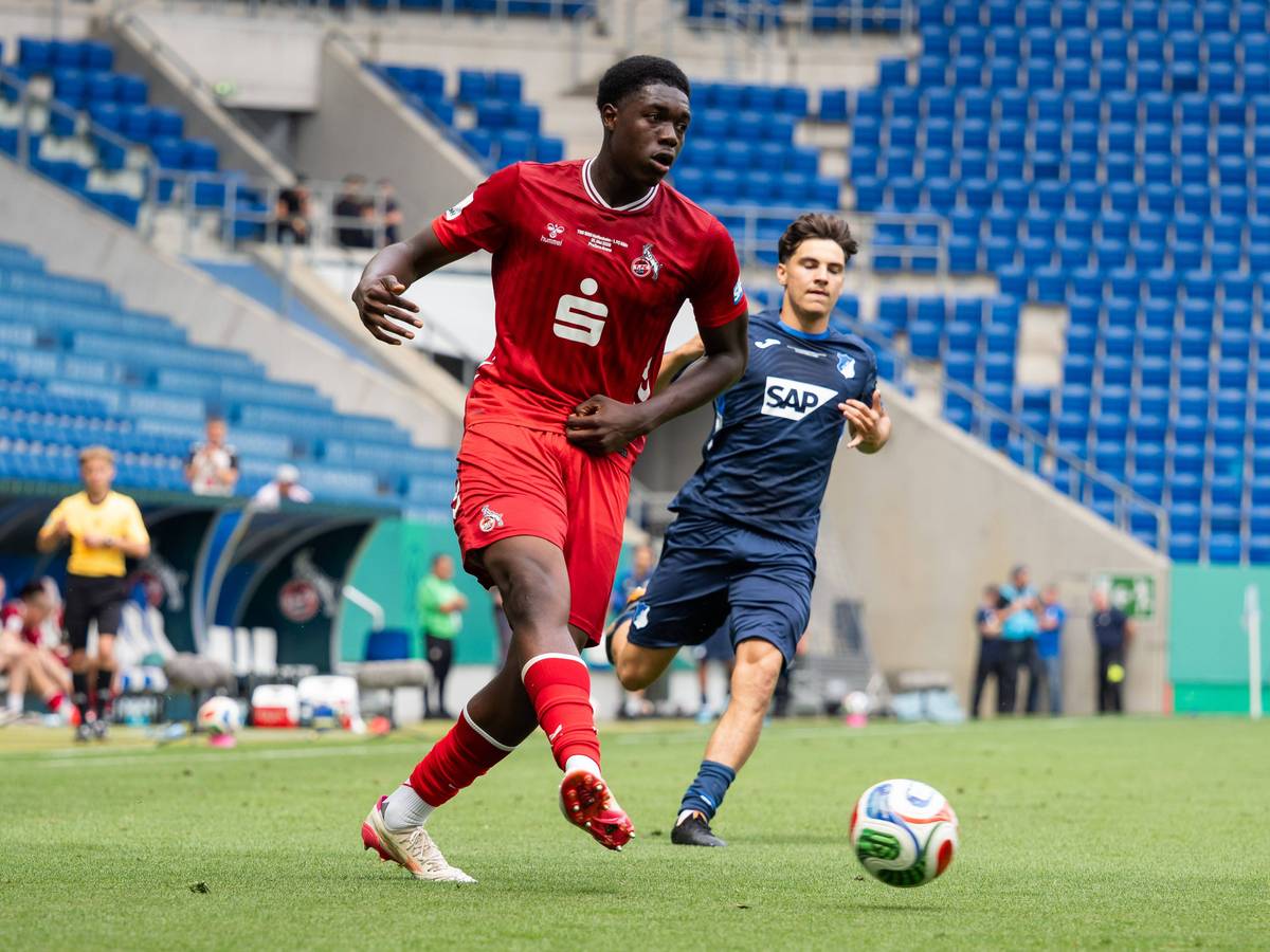 Assad Kotya-Fofana im Spiel gegen Hoffenheim.