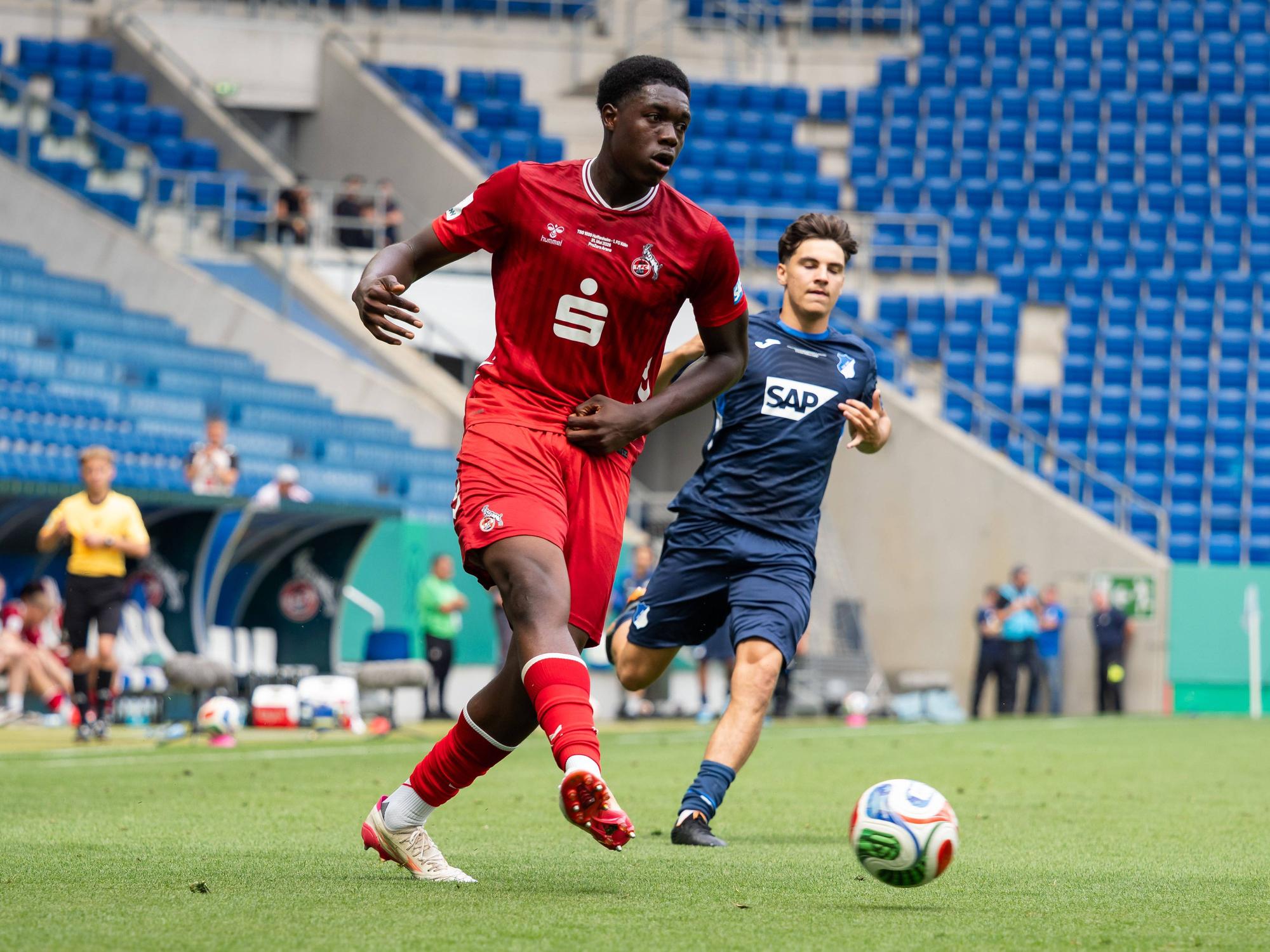 Assad Kotya-Fofana im Spiel gegen Hoffenheim.