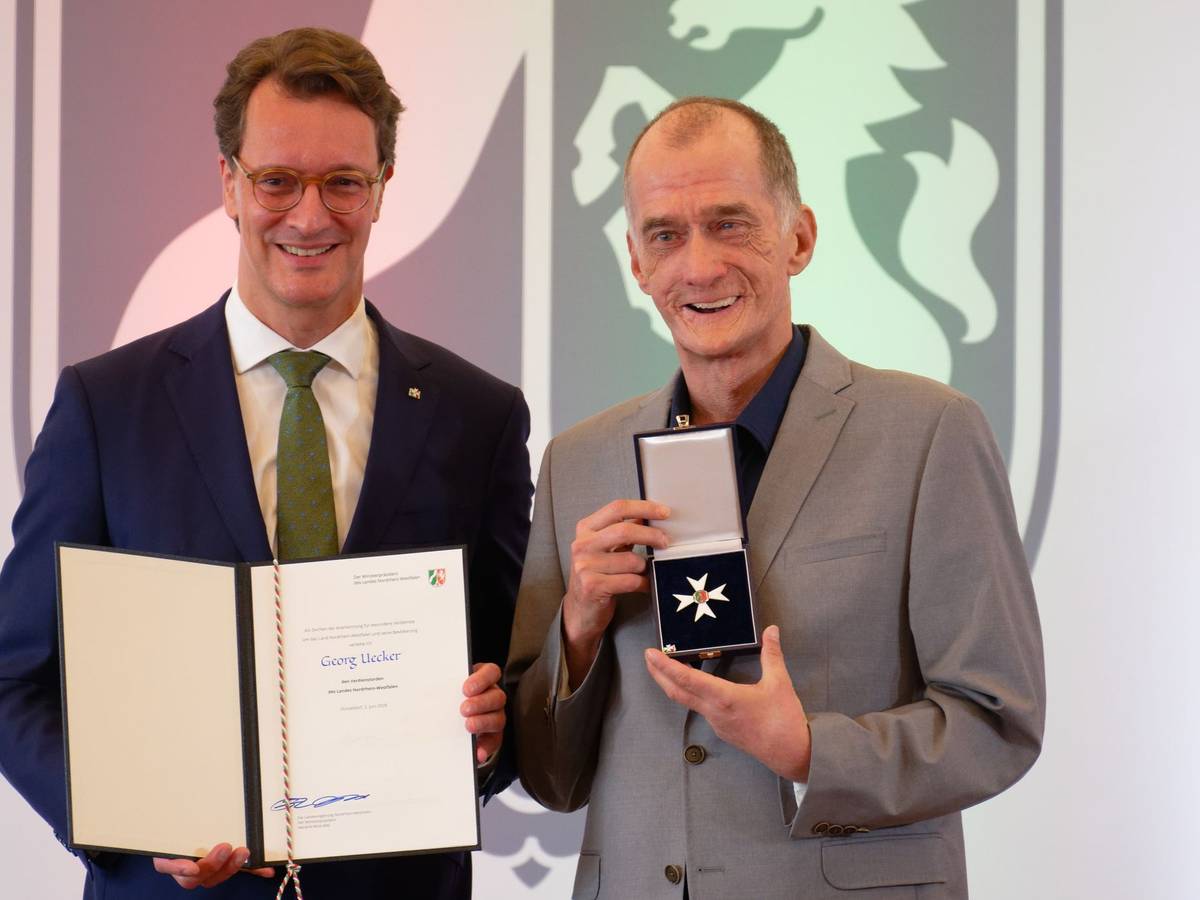 Verleihung Verdienstorden des Landes Nordrhein-Westfalen