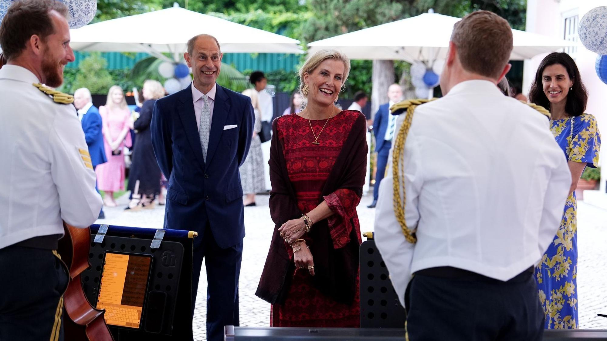Königlicher Besuch in Portugal