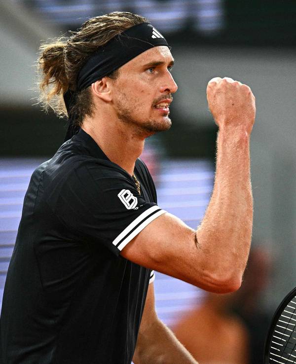 Alexander Zverev ballt die Faust.