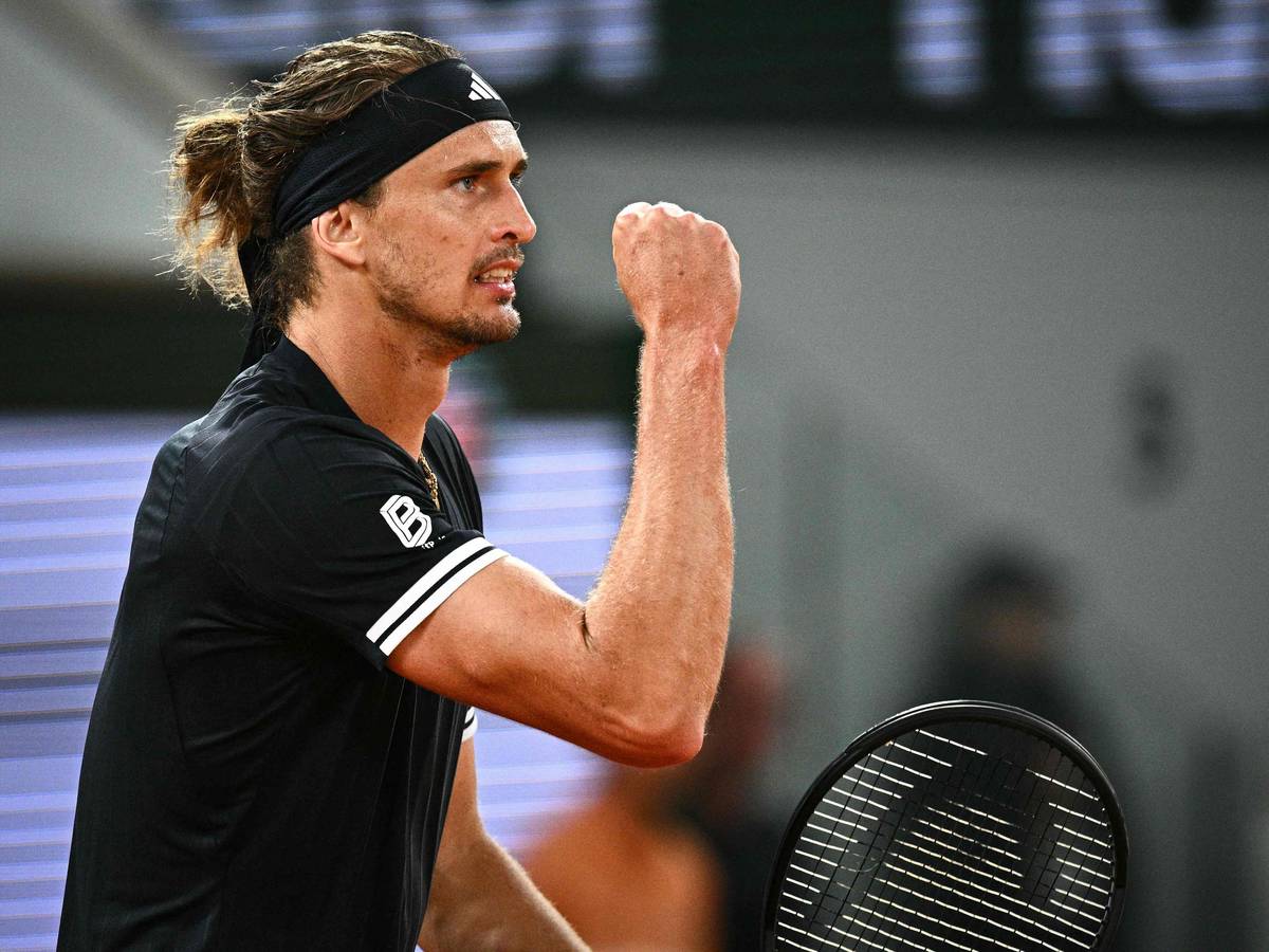Alexander Zverev ballt die Faust.