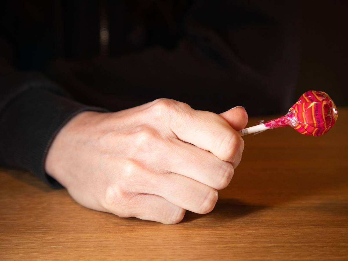 Lifehack Lutscher Verpackung leichter Öffnen