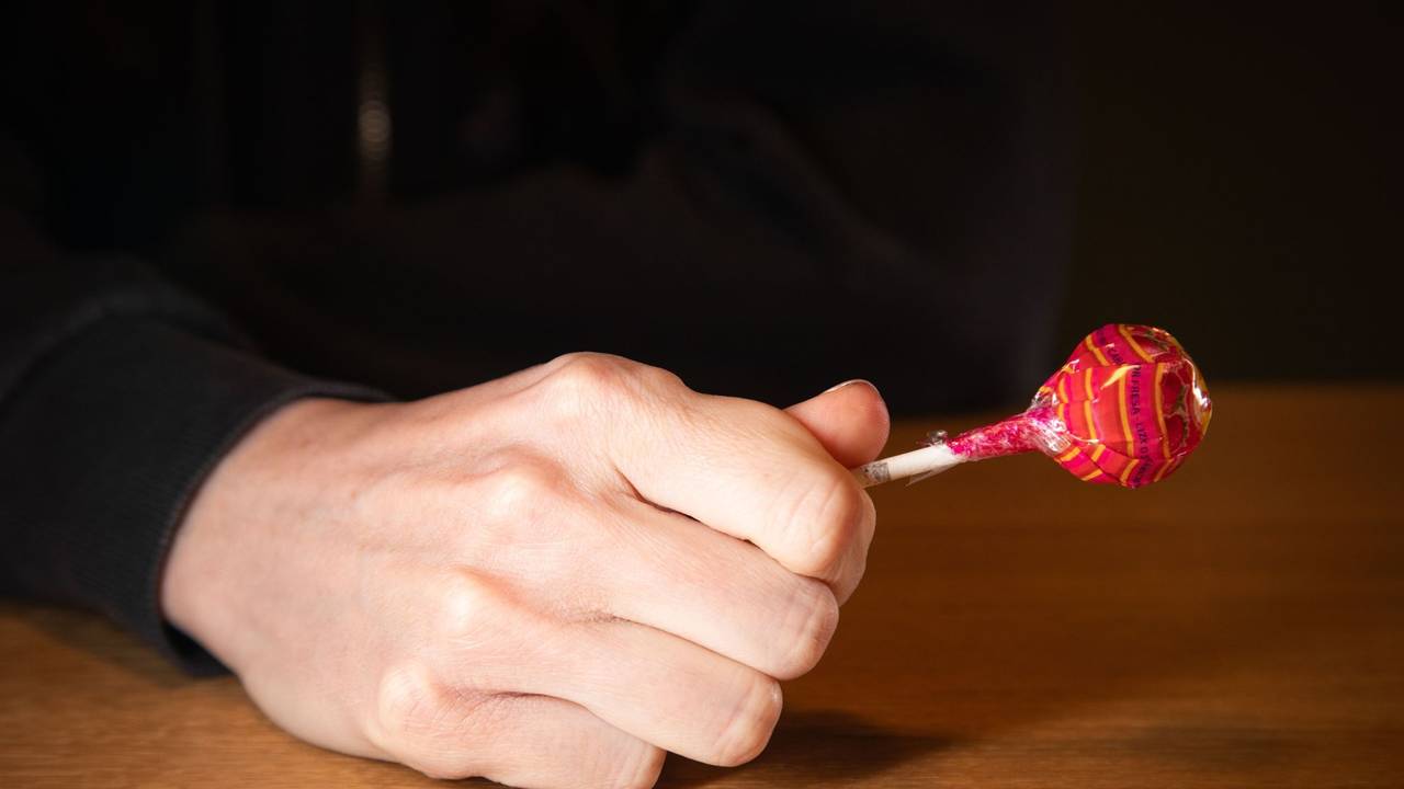 Lifehack Lutscher Verpackung leichter Öffnen