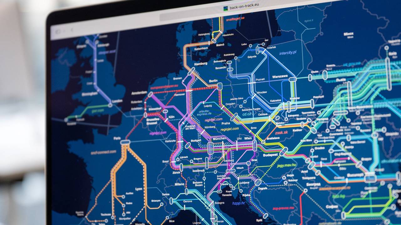 Die Nachtzug-Karte auf back-on-track.eu