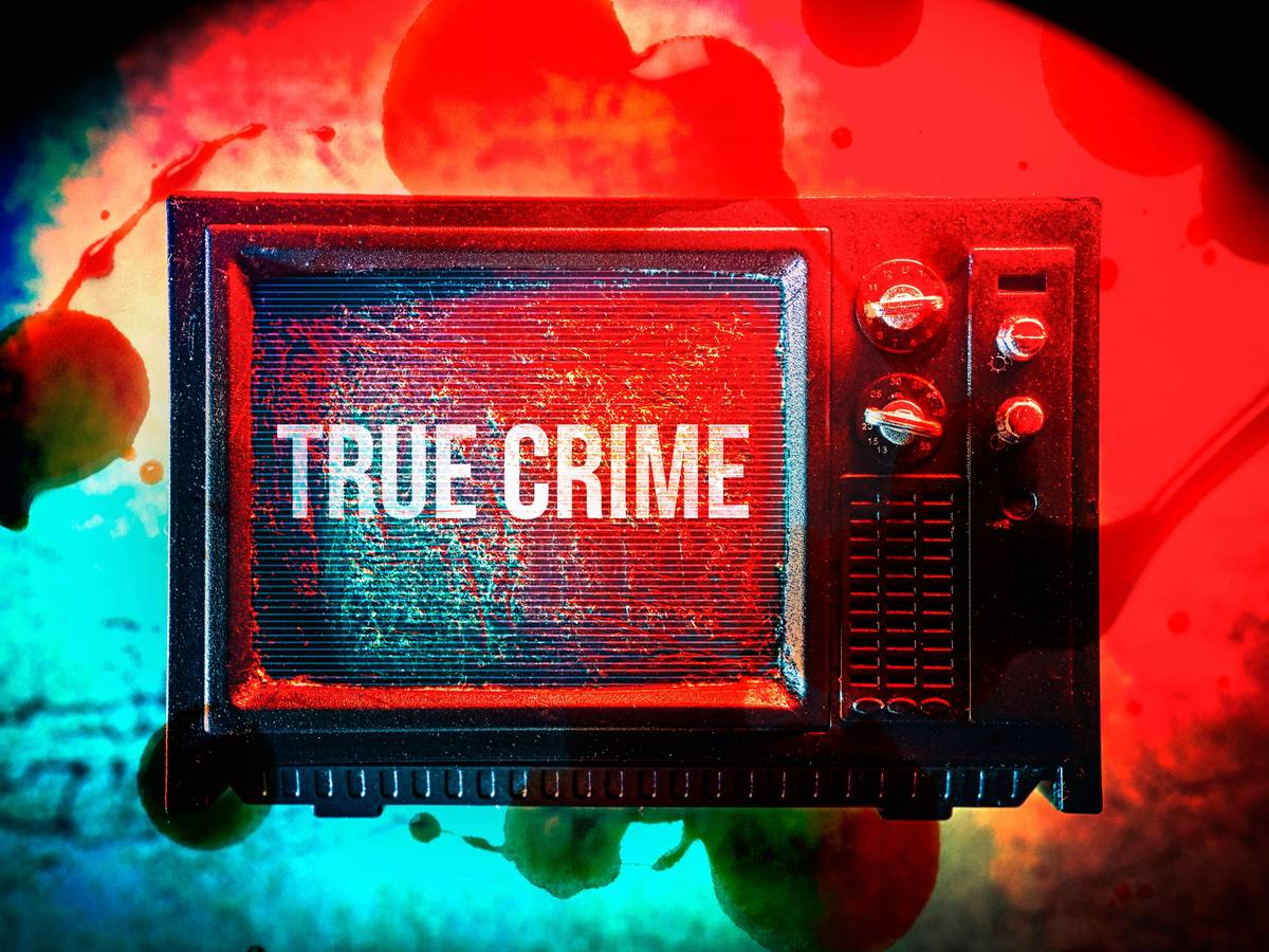 „True Crime“ Fernsehgerät Symbolbild