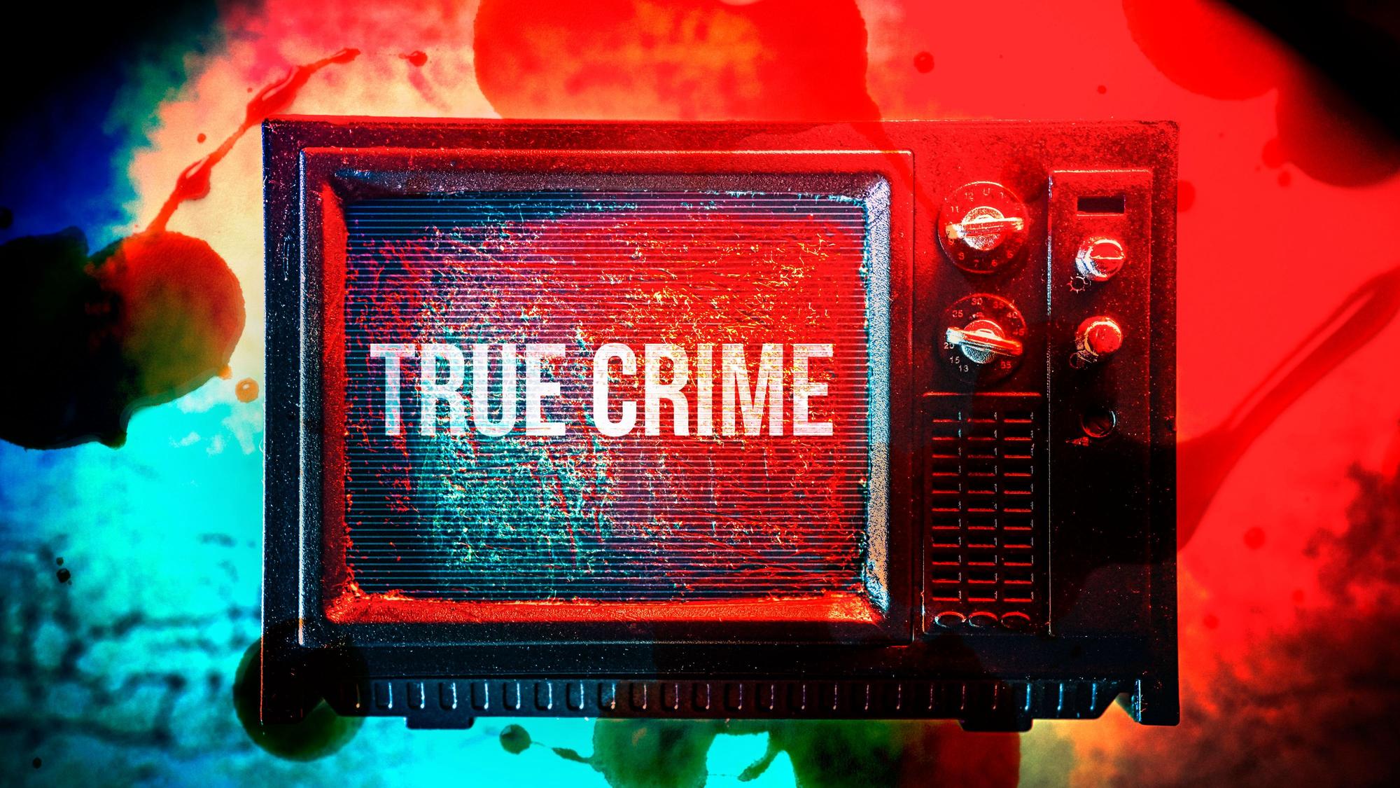 „True Crime“ Fernsehgerät Symbolbild